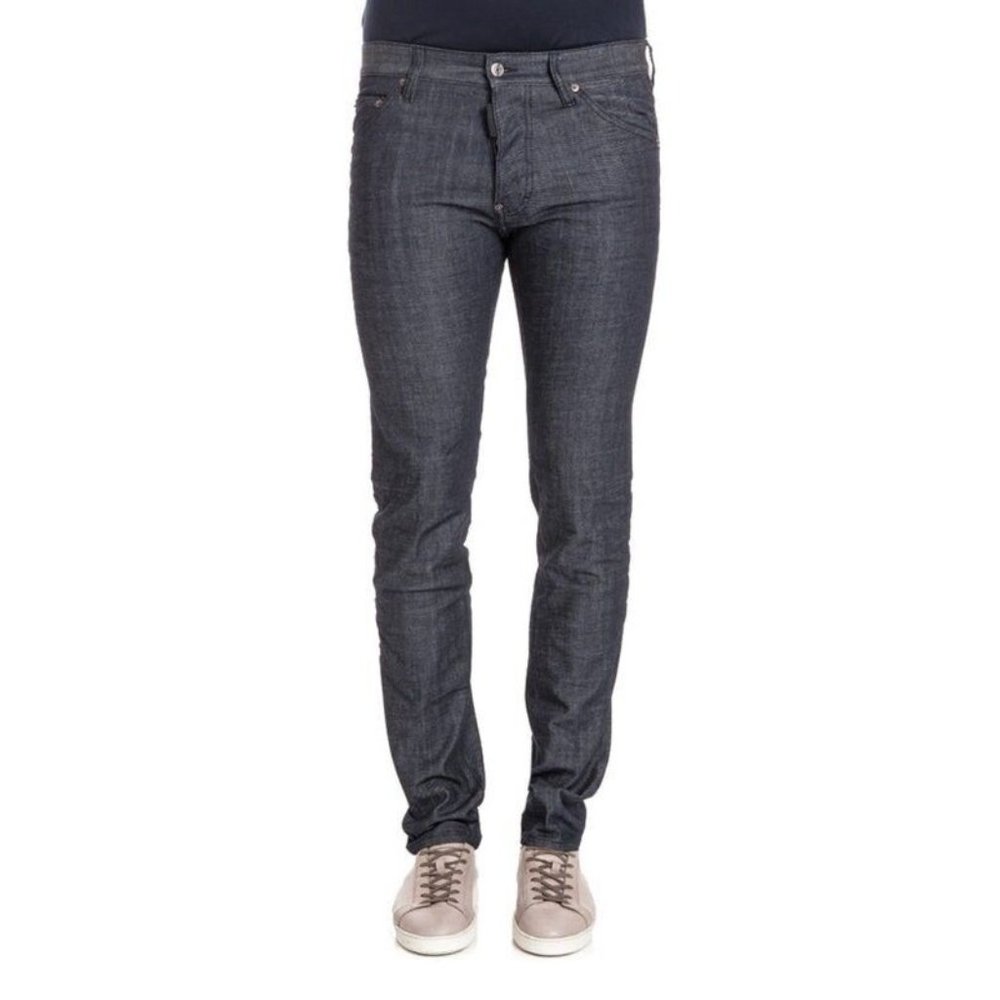 DSQUARED2 Mens Slim Jean Jeans IT52 W36 Dark Blue Denim S71LB0363S30144470 NWT